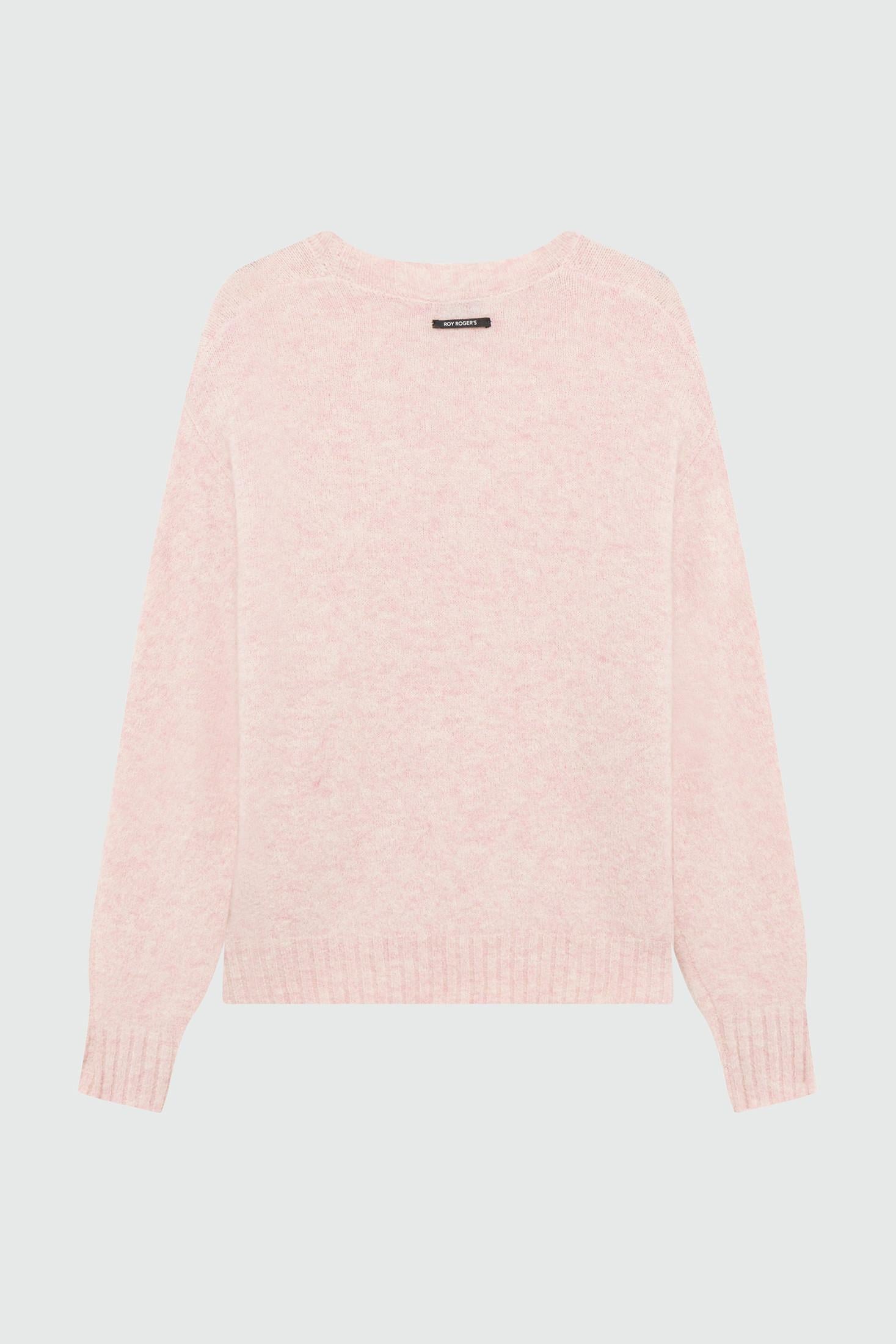 PULLOVER IN ALPACA ROSA RND559CNXXXX C0119 ROY ROGER'S