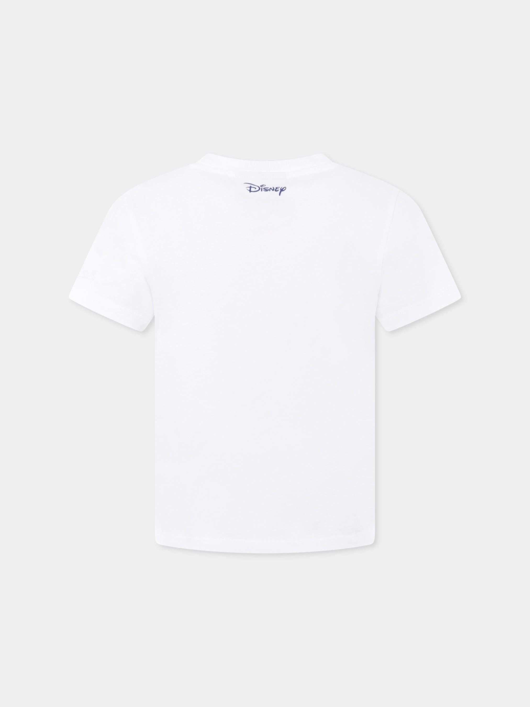 T-shirt Mc2 Saint BarthElly Minnie Faccio La Brava bianca ELLY001 00211H MC2 SAINT BARTH
