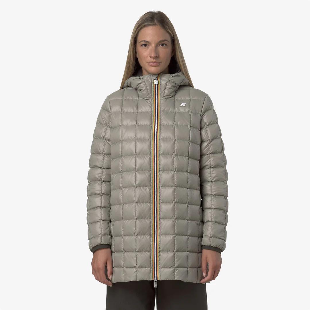 SOPHIE ST THERMO REVERSIBLE<BR/>BLACK OLIVE-GREEN OAK K8134DW B42 K-WAY