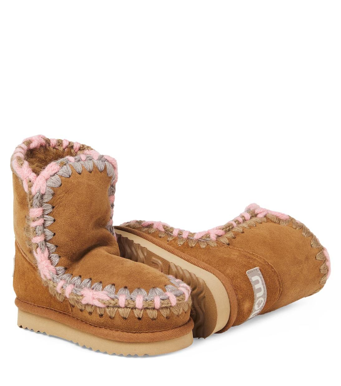 Mou eskimo overstitching kid cognac F25-MU.FK101036A COG MOu