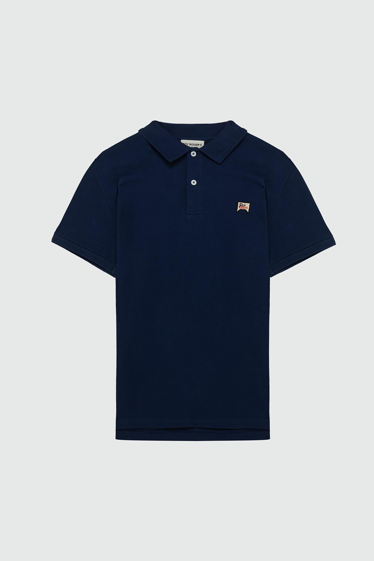 Polo Piquet Blu RRU185CA46XXXX C0048 ROY ROGER'S