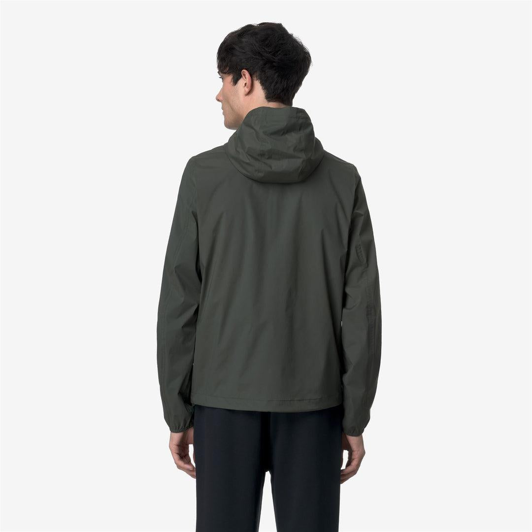 JACK STRETCH NYLON JERSEYGREEN BLACKISH