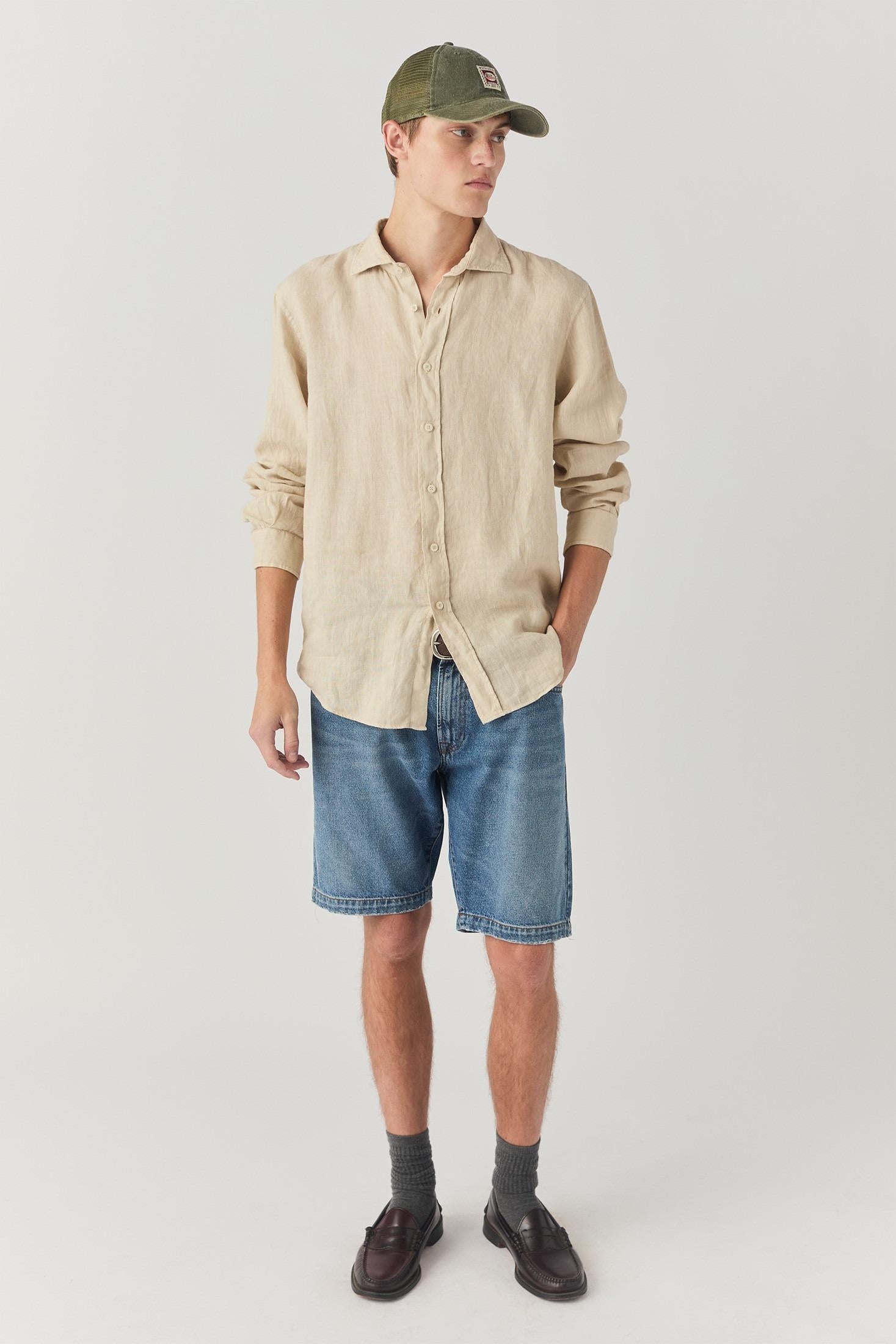 Roy Roger's Bermuda cult man denim mykonos denim RRU085D6751392 C0999 ROY ROGER'S