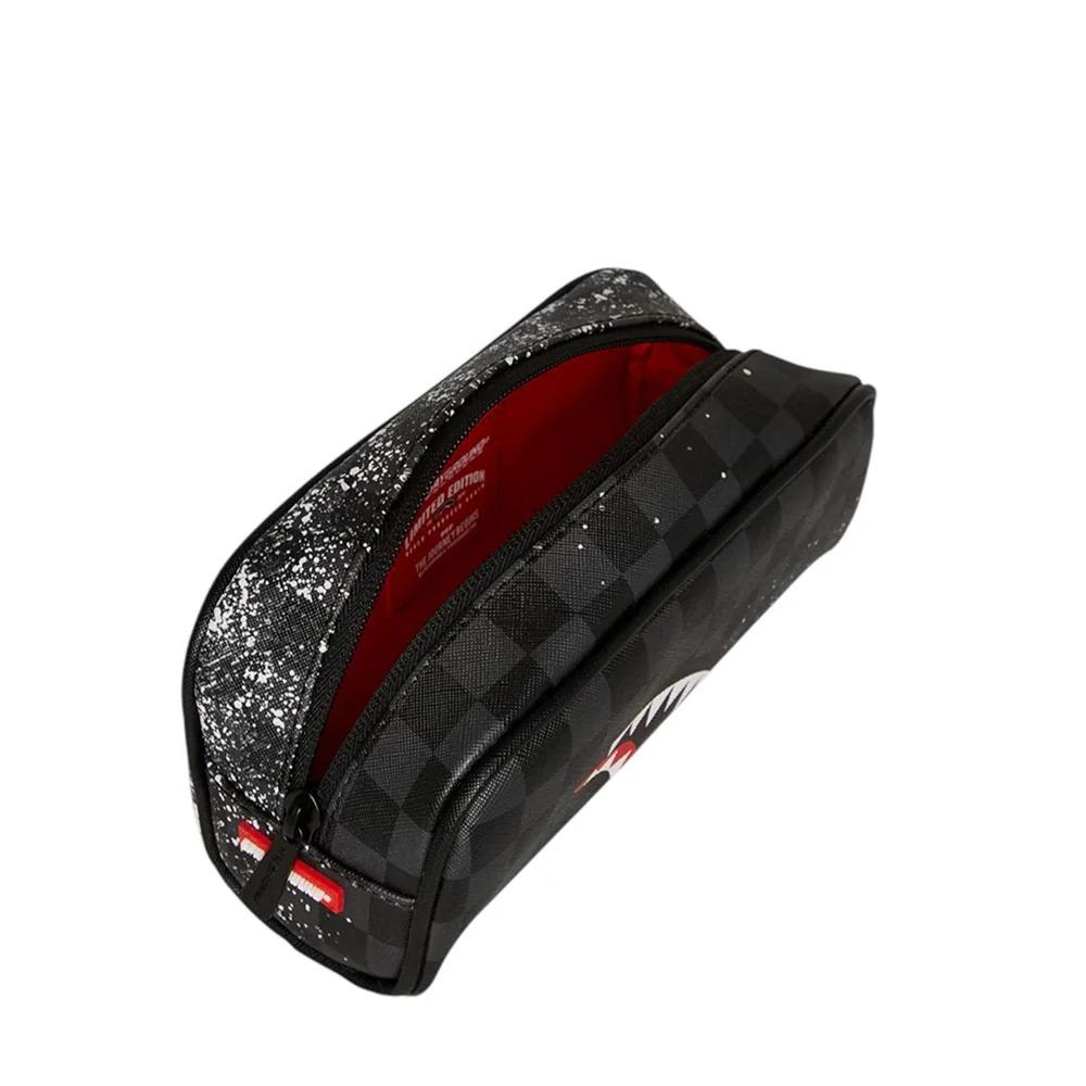 Astuccio mix and match scribble pouch 910B7899NSZ BLACK/WHITE SPRAYGROUND