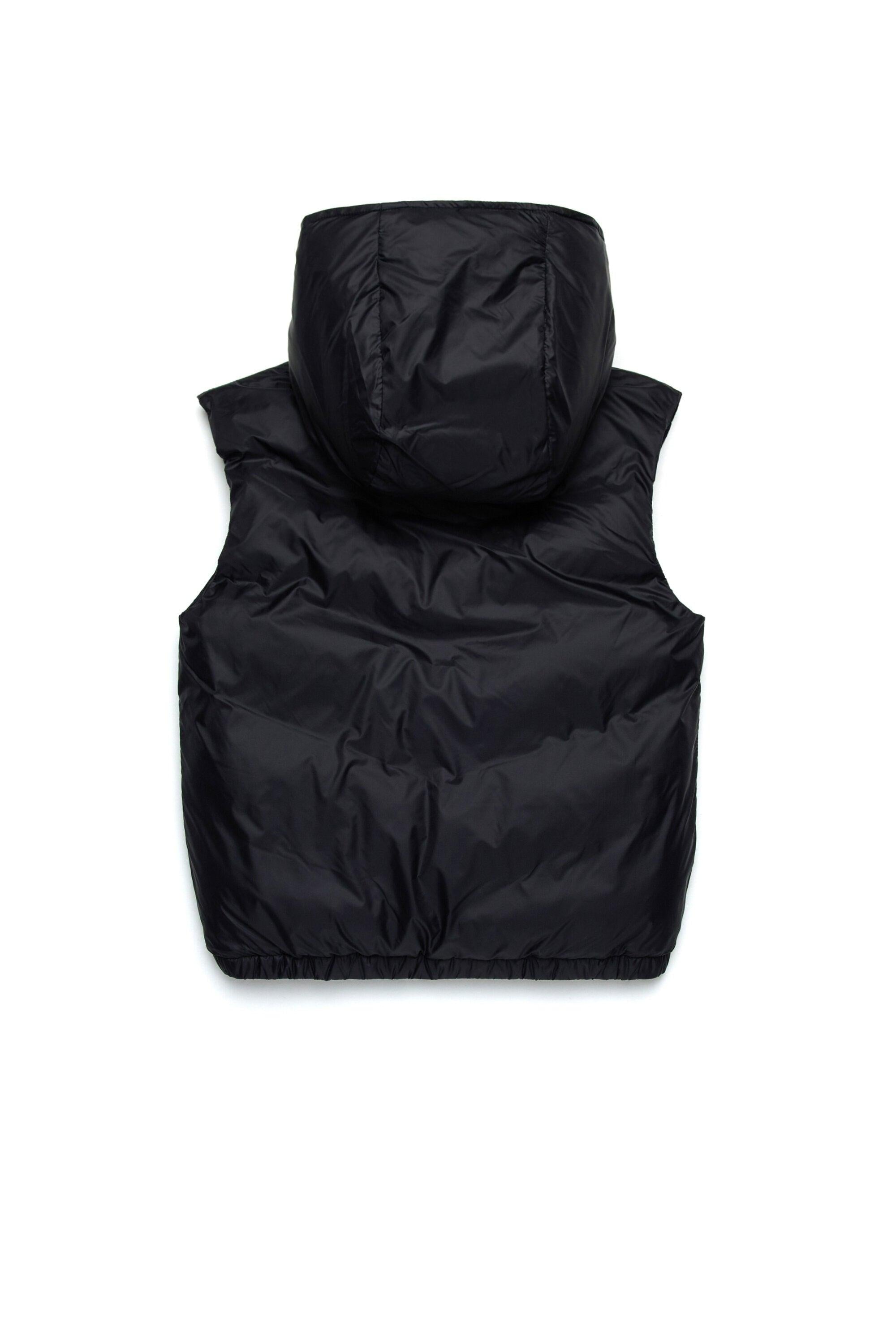 Dsquared2 Smanicato Vest imbottito con logo nero