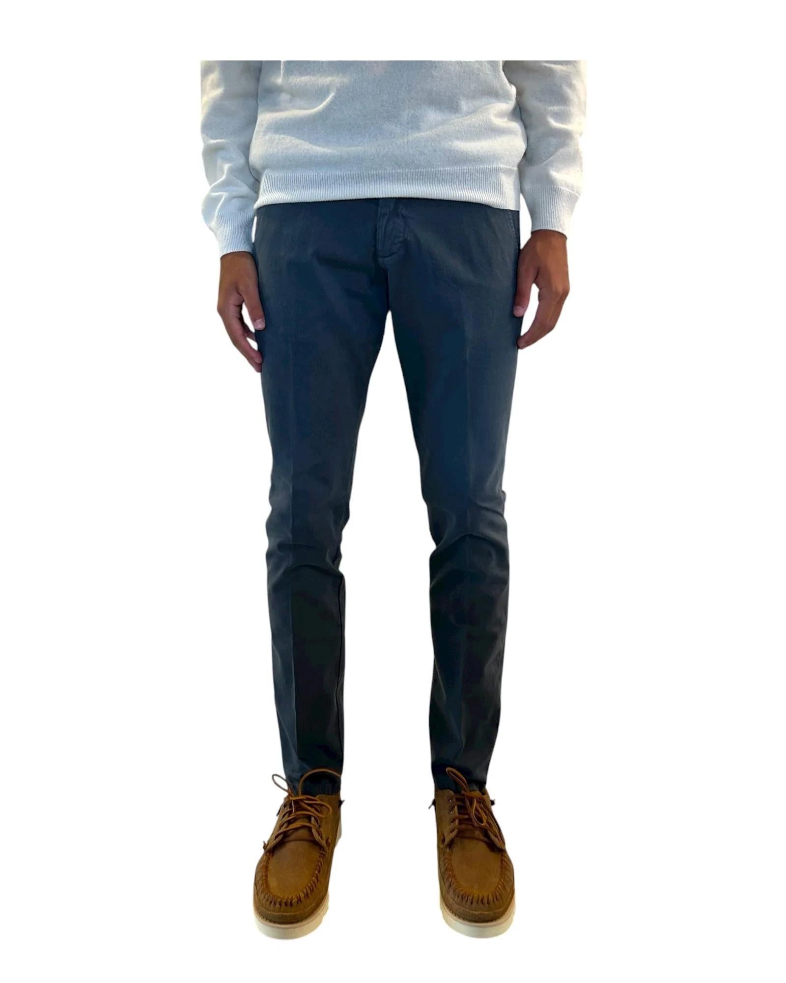 ROY ROGER'S PANTALONE NEW ROLF IN GABARDINA DOLOMITE RRU013C8700112 C0238 ROY ROGER'S