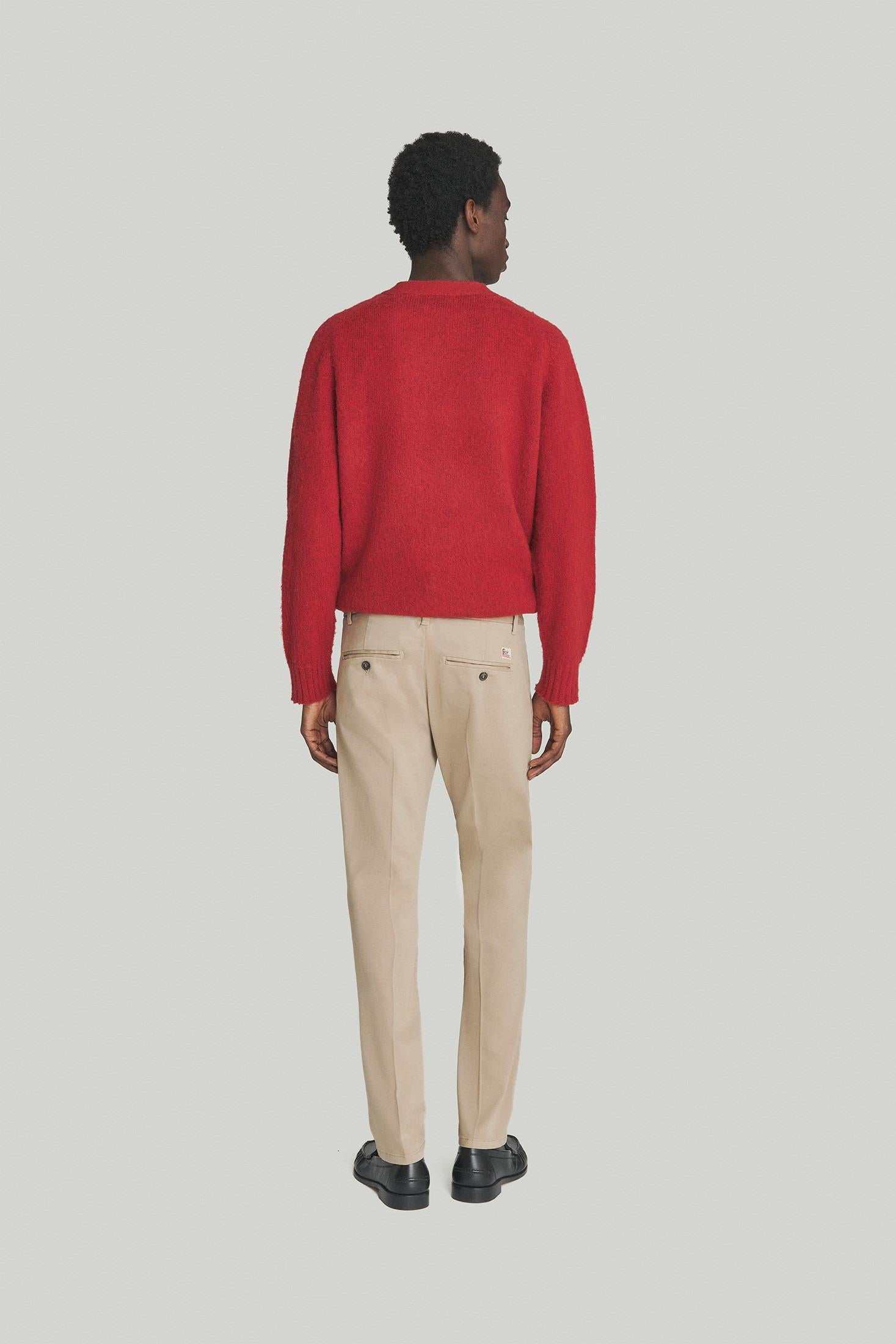 ROY ROGER'S PANTALONE NEW ROLF IN GABARDINA NUT RRU013C8700112 C0234 ROY ROGER'S