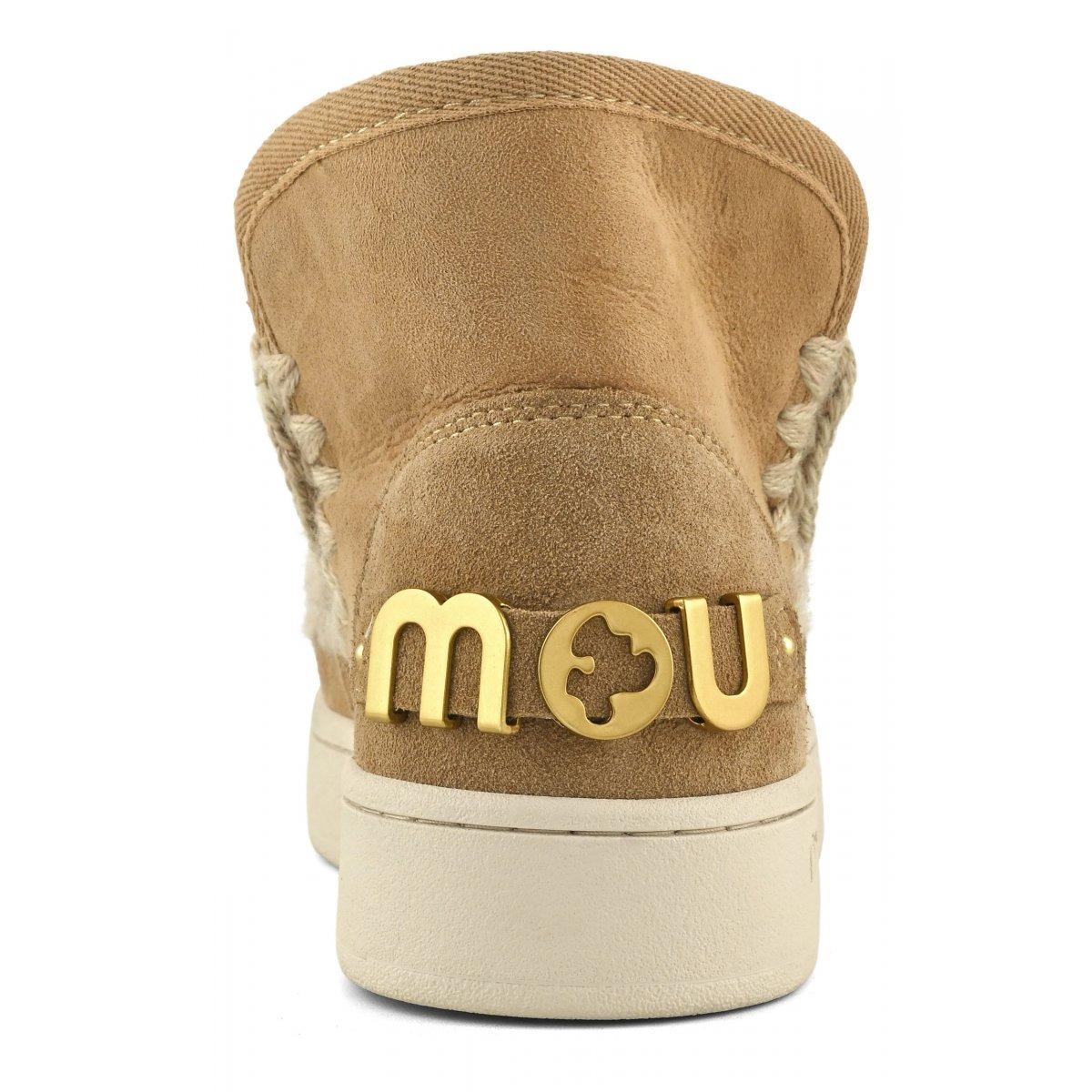 Mou new eskimo sneaker suede savana F25-MUFW741001A SAV MOu