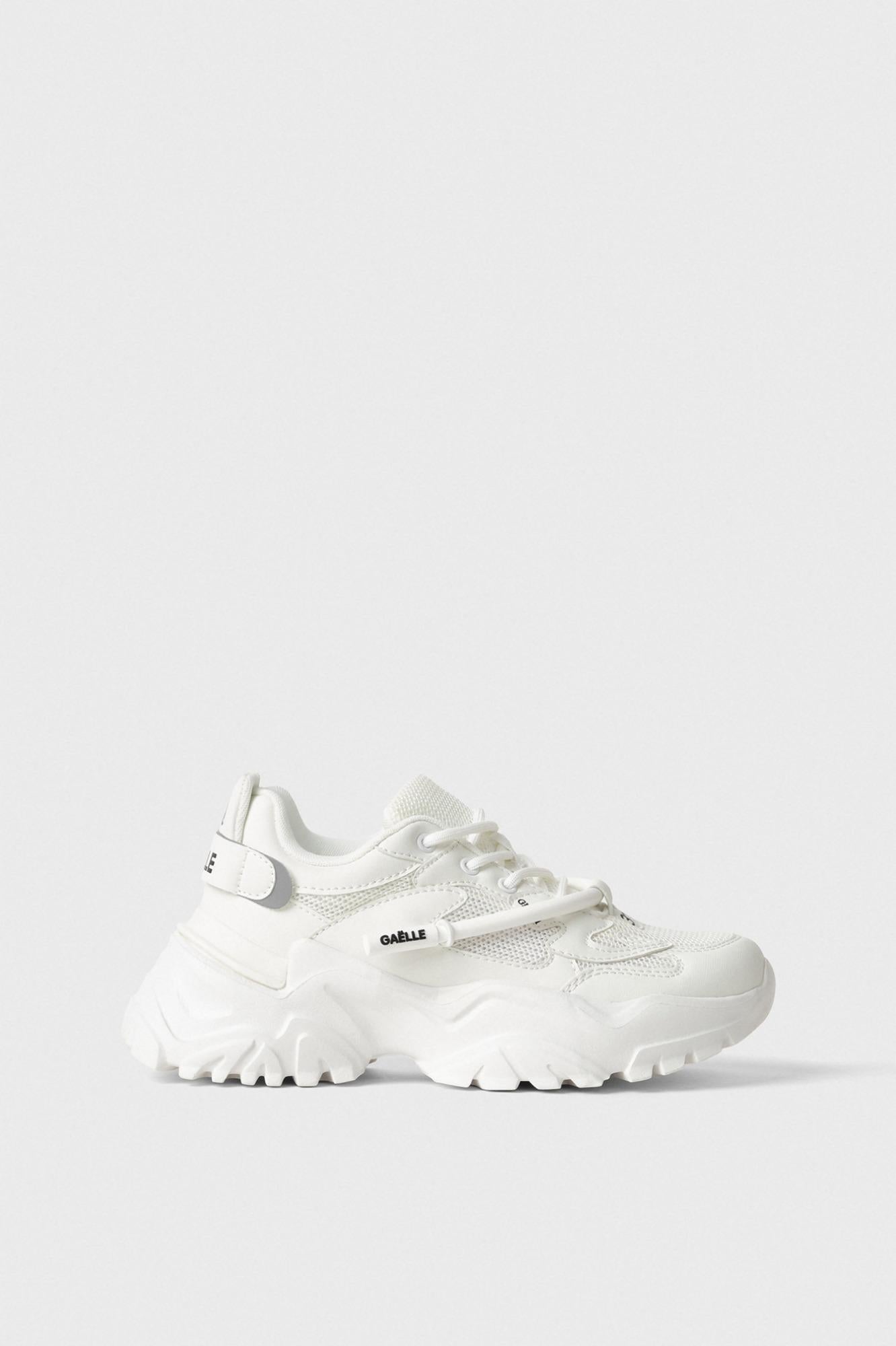 Sneakers Running In Mesh Bianco - Gaëlle Paris GACAW01500-MTFI0007 B01 GAELLE