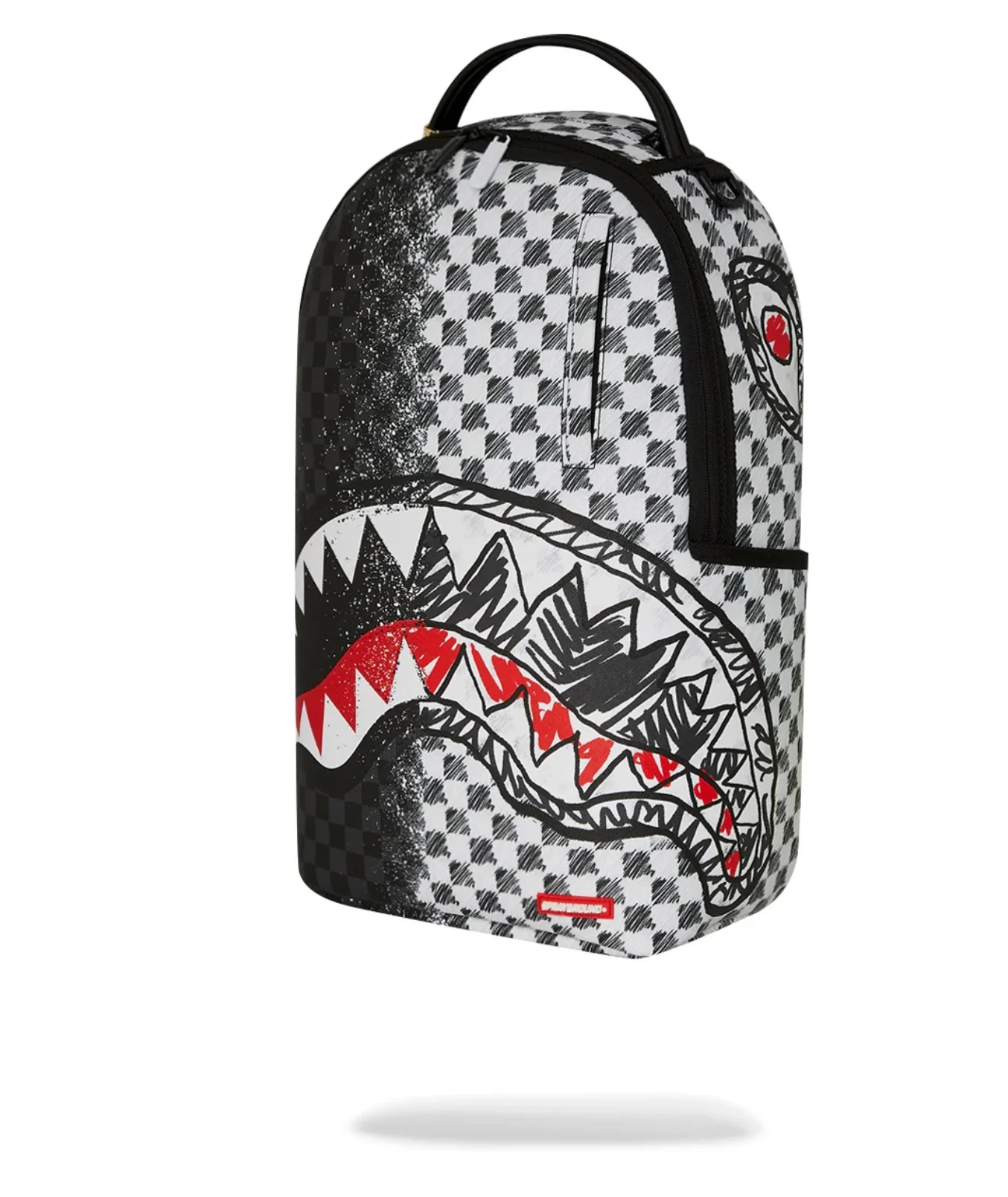 ZAINO SPRAYGROUND MIX AND MATCH SCRIBBLE DLX BACKPACK 910B7383NSZ BLACK SPRAYGROUND