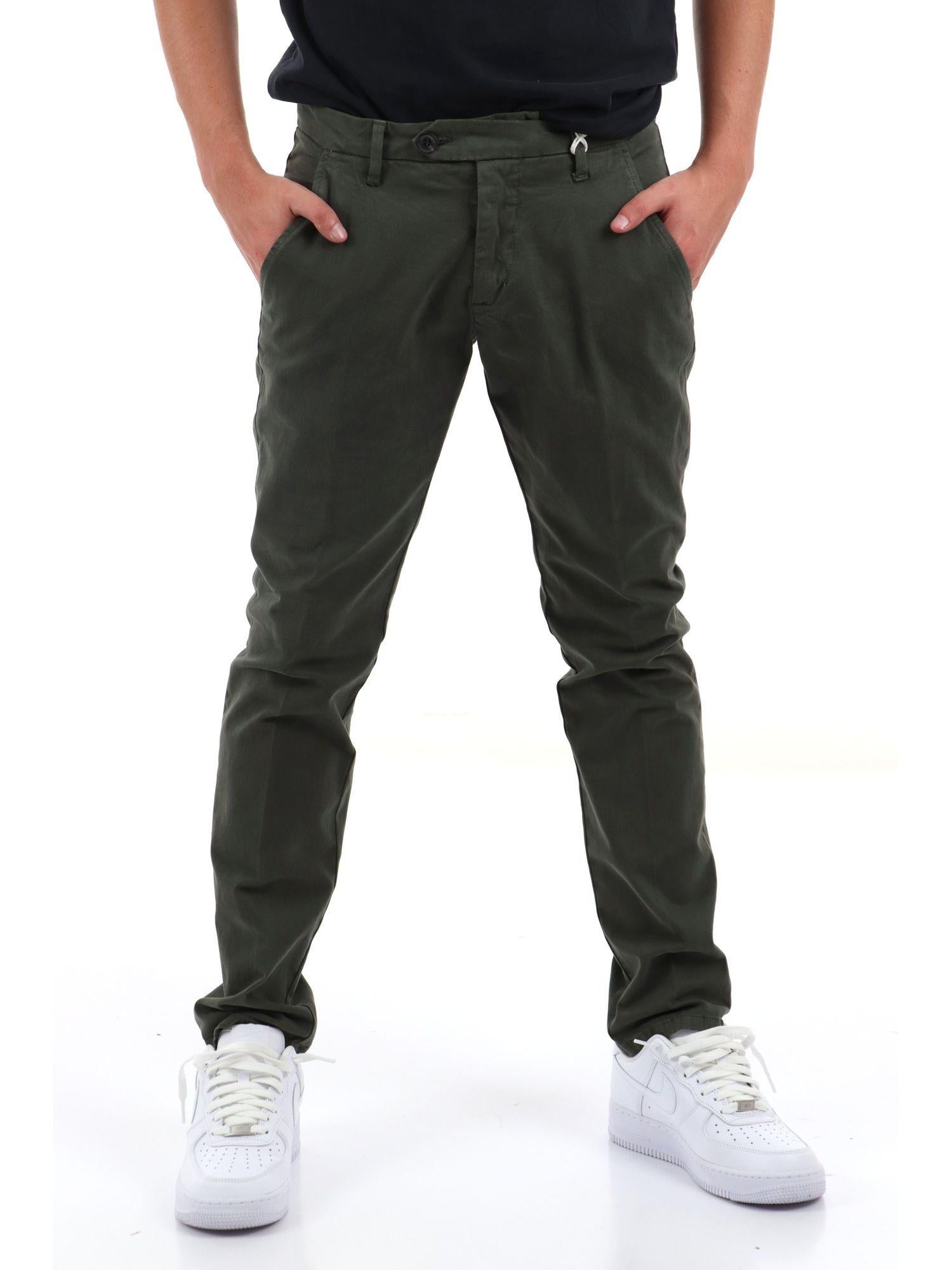 ROY ROGER'S PANTALONE NEW ROLF IN GABARDINA FIR RRU013C8700112 C0486 ROY ROGER'S
