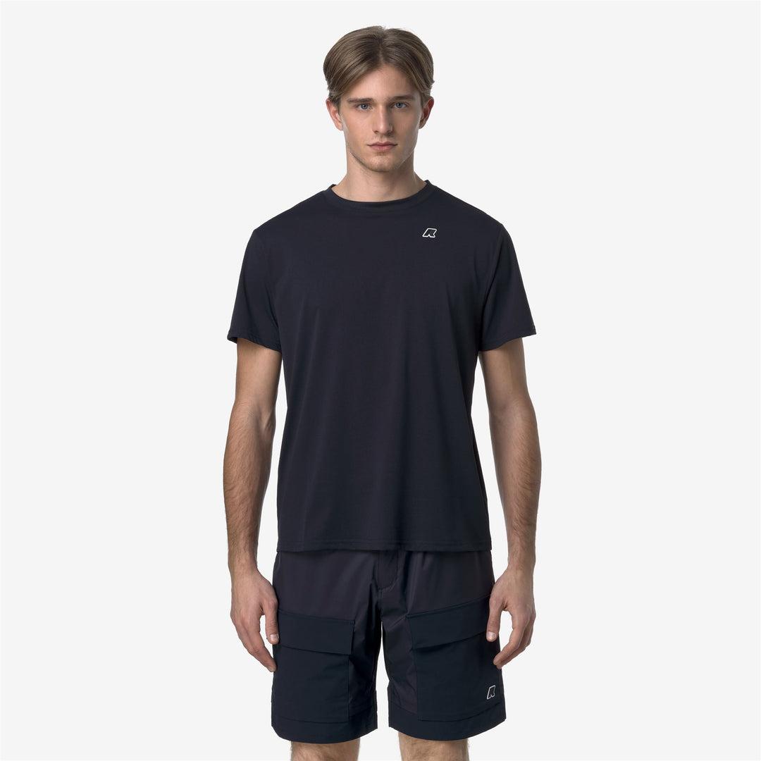 T-shirt Graphite Blue Depth