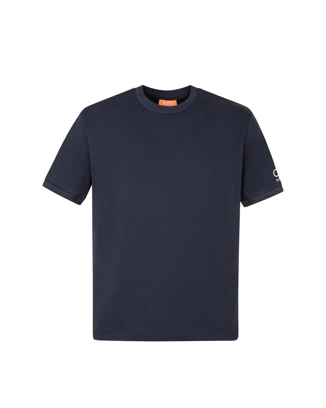 T-shirt Uomo SUNS Paolo Label TSS51002U Dark Blue