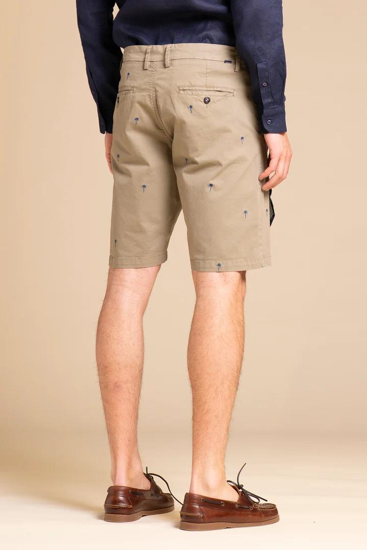 Bermuda Impure chino short comf. twill stretch salvia