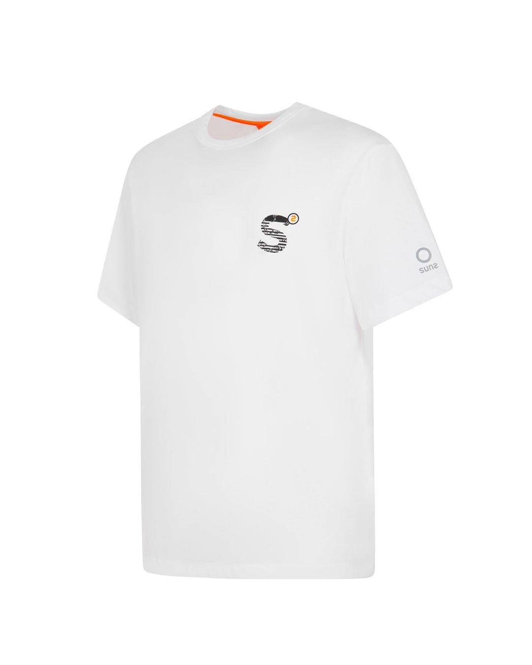 T-shirt Uomo SUNS Paolo Cross TSS51030U White