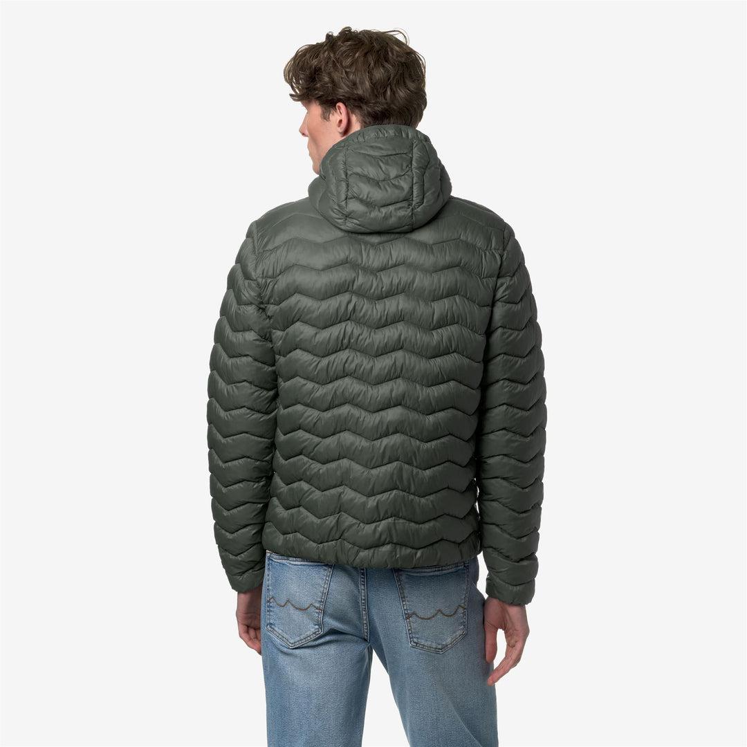 JACK QUILTED WARMGREEN BLACKISH