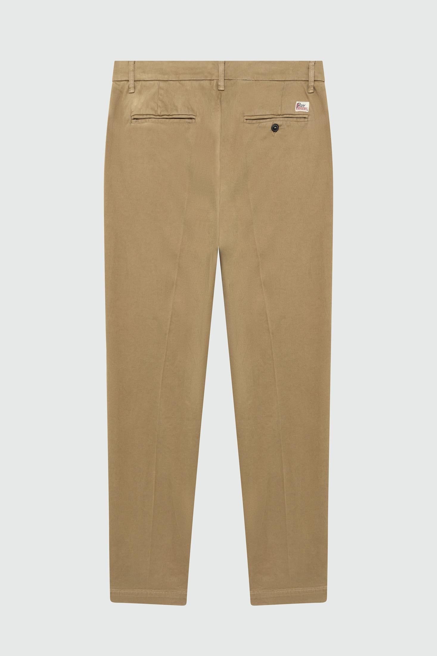 ROY ROGER'S PANTALONE CHINO CONDUIT BEIGE RRU90120C8700112 C0005 ROY ROGER'S