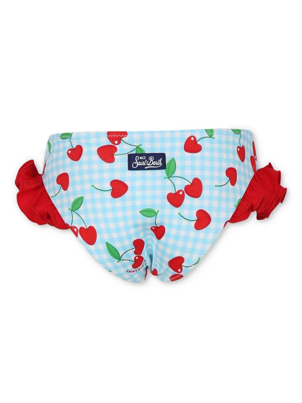 MC2 Saint Barth Kids Slip bikini Kelly Love Cherry