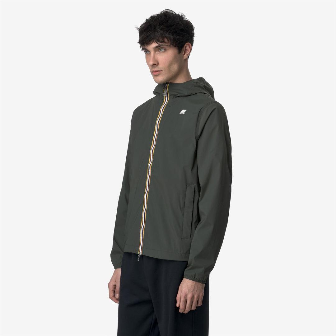 JACK STRETCH NYLON JERSEYGREEN BLACKISH