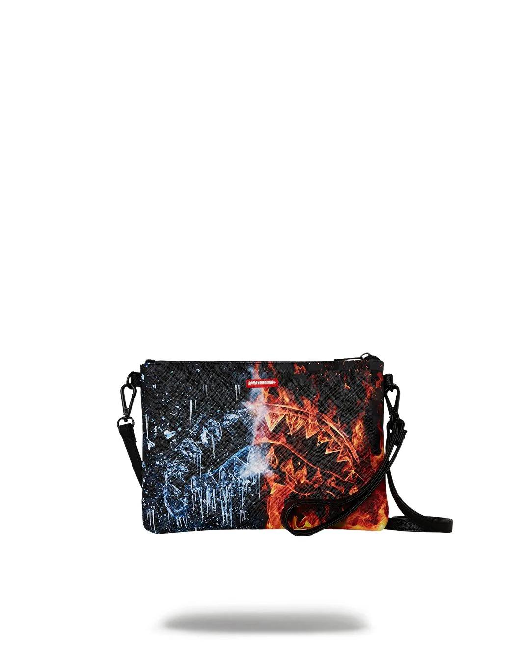 Pochette fire & ice shark crossover clutch 910B7939NSZ MULTICOLOR SPRAYGROUND