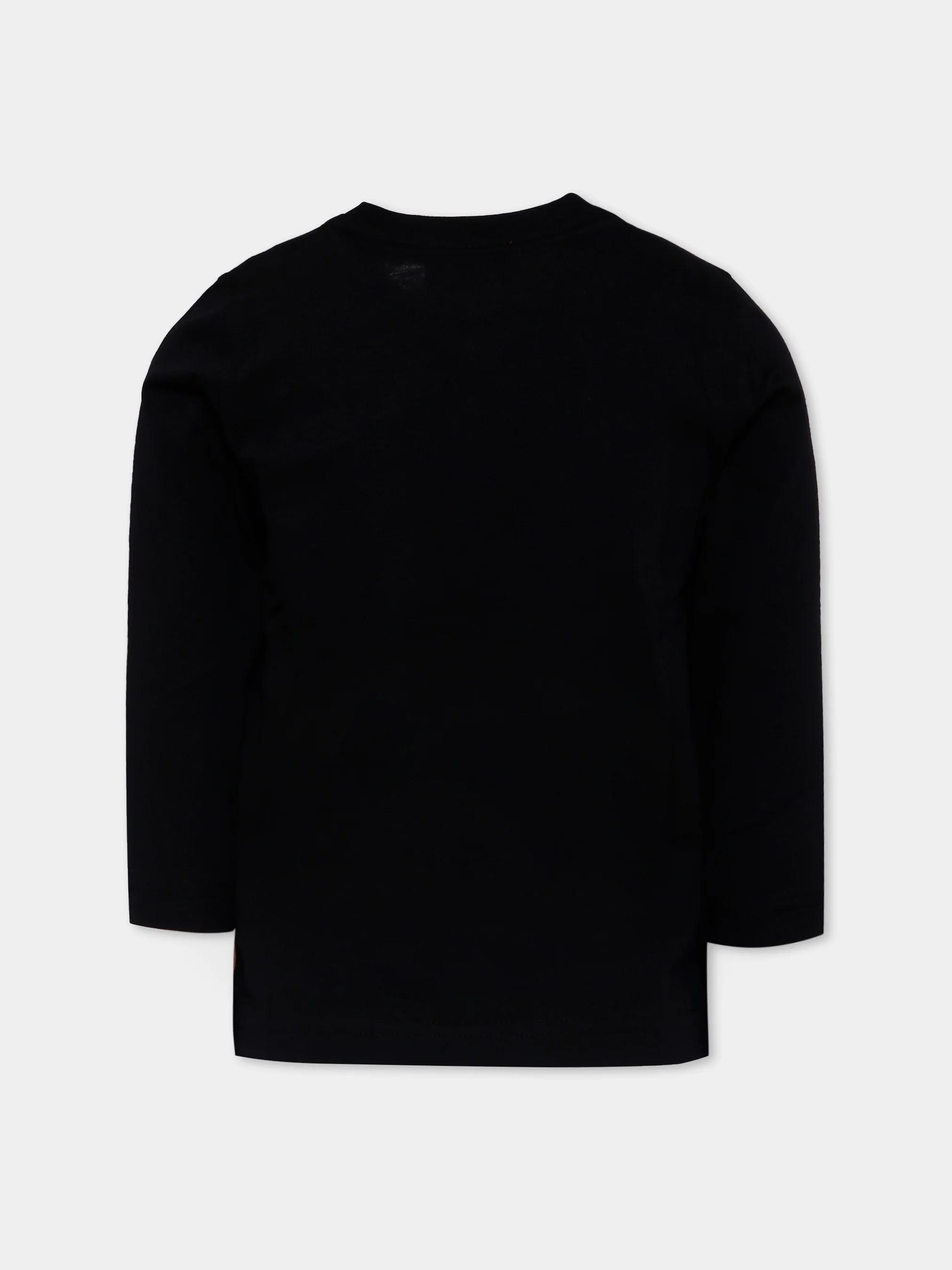 T-shirt diesel bambino tdrops nera J02474-00YI9 K900 DIESEL