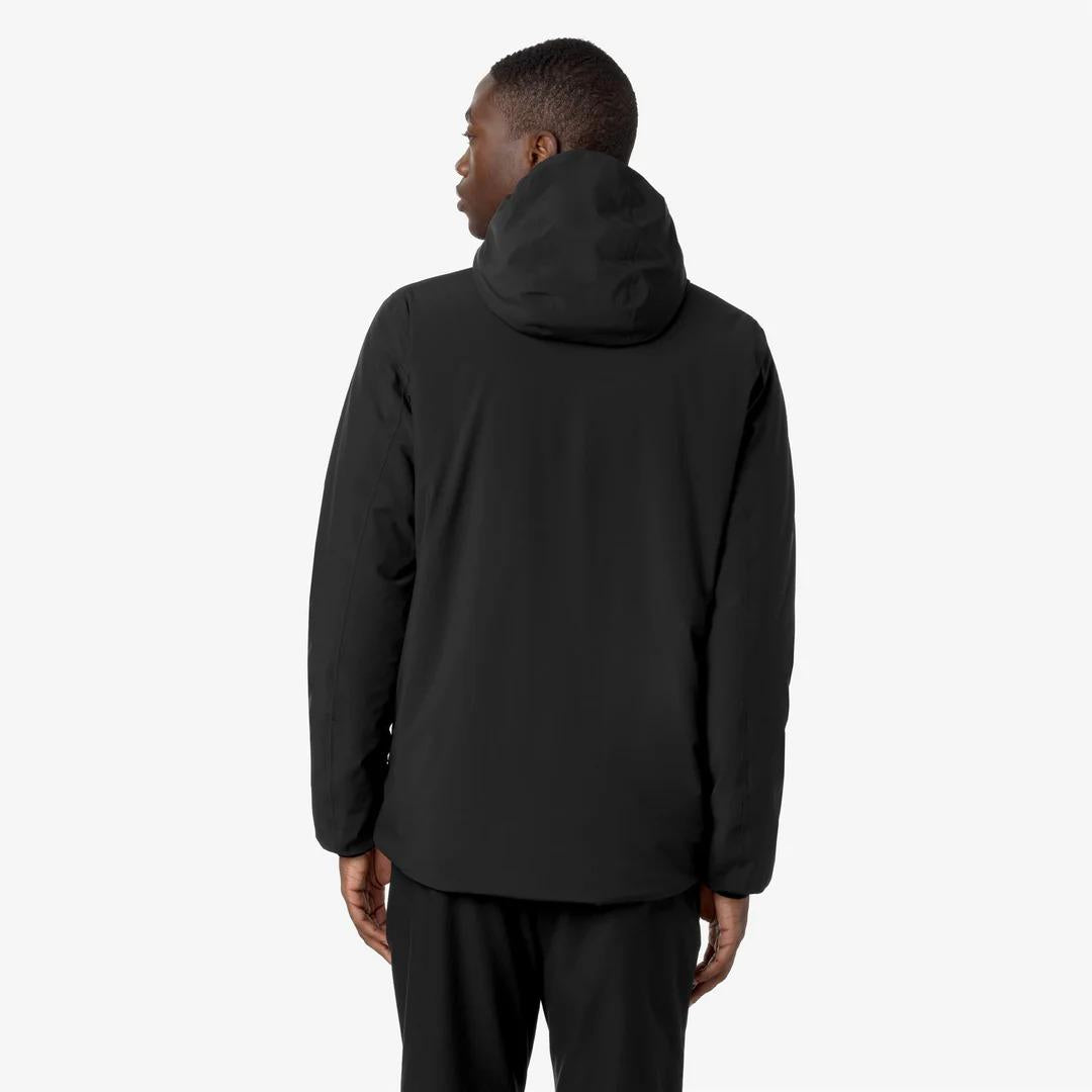 JACK ST WARM REVERSIBLE<BR/>BLACK PURE-GREEN BLACKISH K6128VW AH3 K-WAY