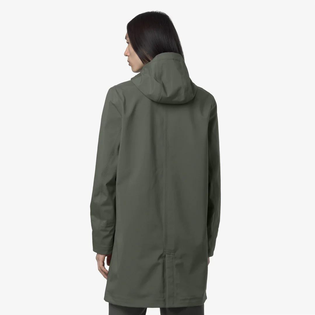 THOMAS BONDED<BR/>GREEN BLACKISH-BLUE DEPTH K7126WW AF0 K-WAY