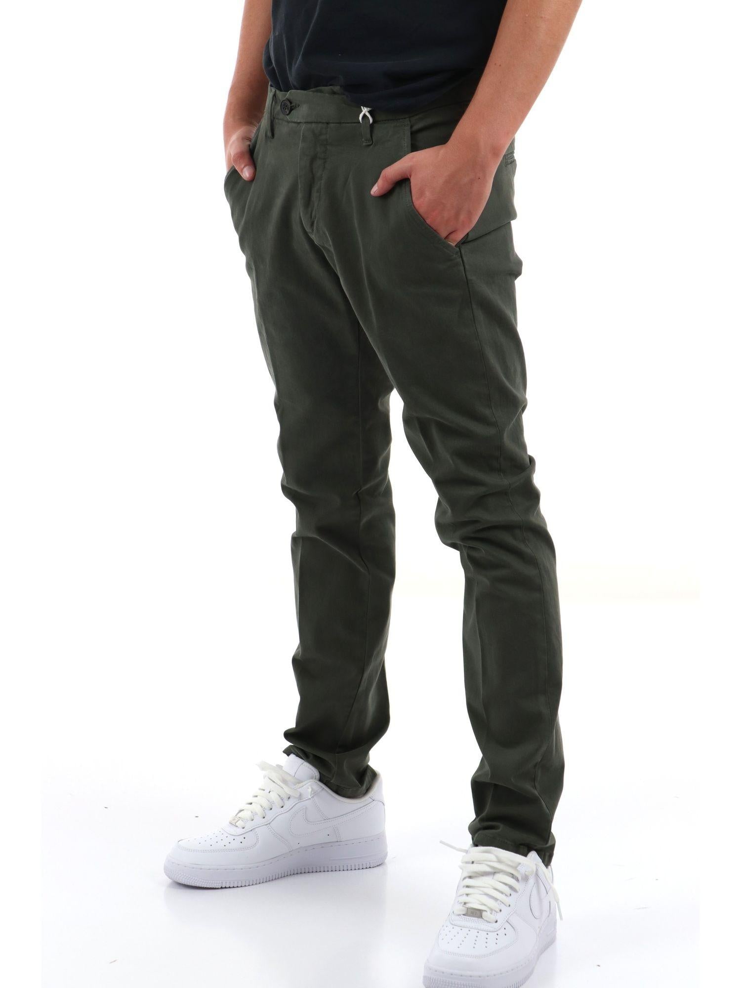 ROY ROGER'S PANTALONE NEW ROLF IN GABARDINA FIR RRU013C8700112 C0486 ROY ROGER'S