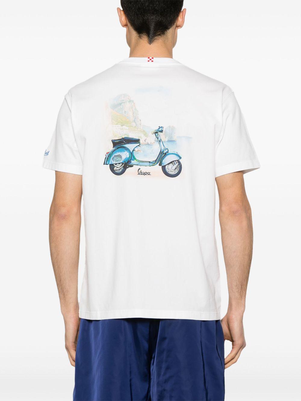 T-shirt Man Summer Vespa TSHM001 02650H MC2 SAINT BARTH