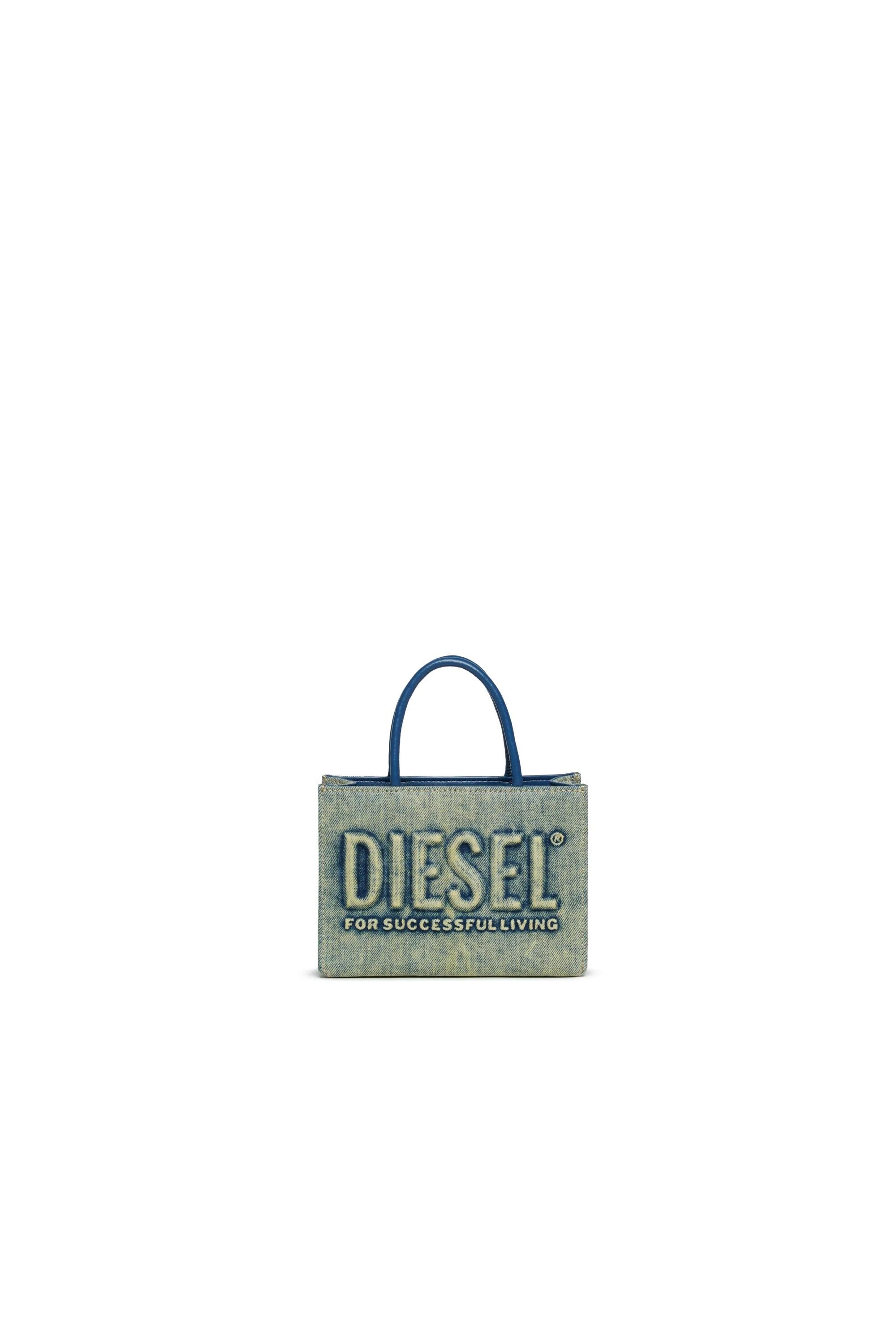 Borsa diesel bambina dsl 3d mini bag medium blue J02529-P5499 H8457 DIESEL