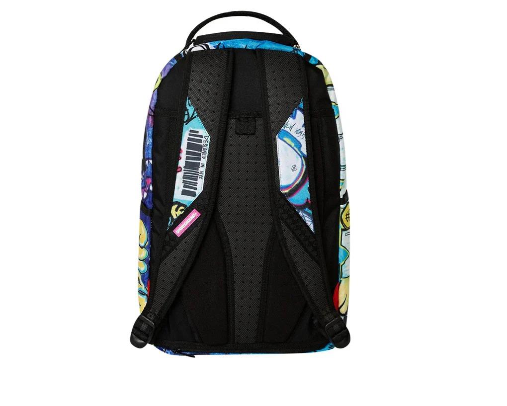 ZAINO SPRAYGROUND Street Graffiti Dlxsv Unisex 910B7526NSZ MULTICOLOR SPRAYGROUND