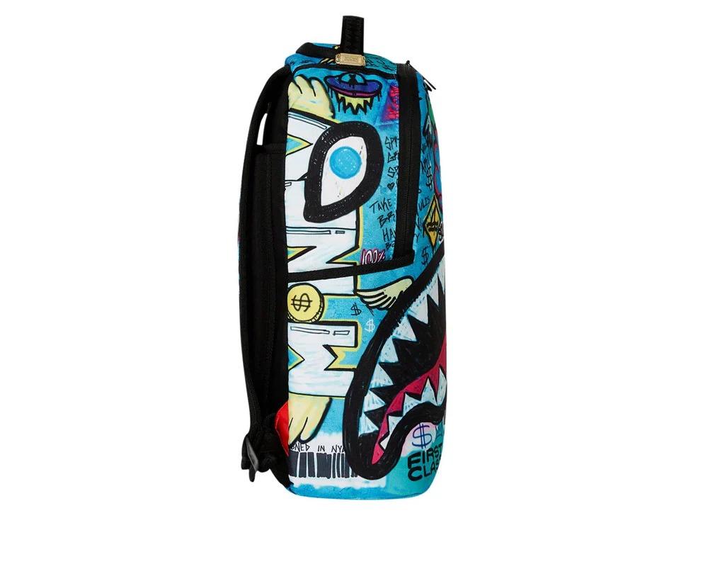 ZAINO SPRAYGROUND Street Graffiti Dlxsv Unisex 910B7526NSZ MULTICOLOR SPRAYGROUND