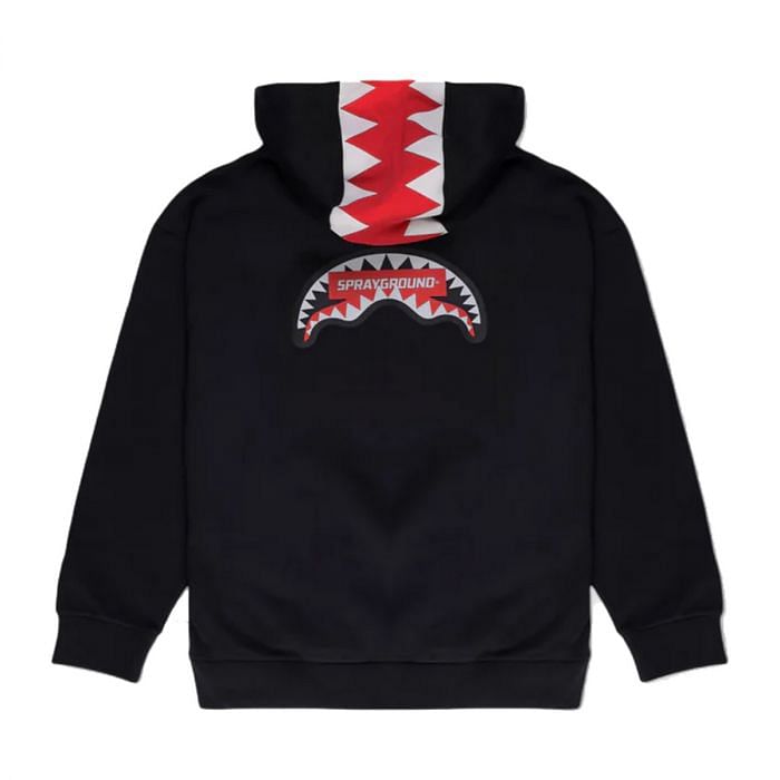 BASIC FULL ZIP HOODIE BLACK
