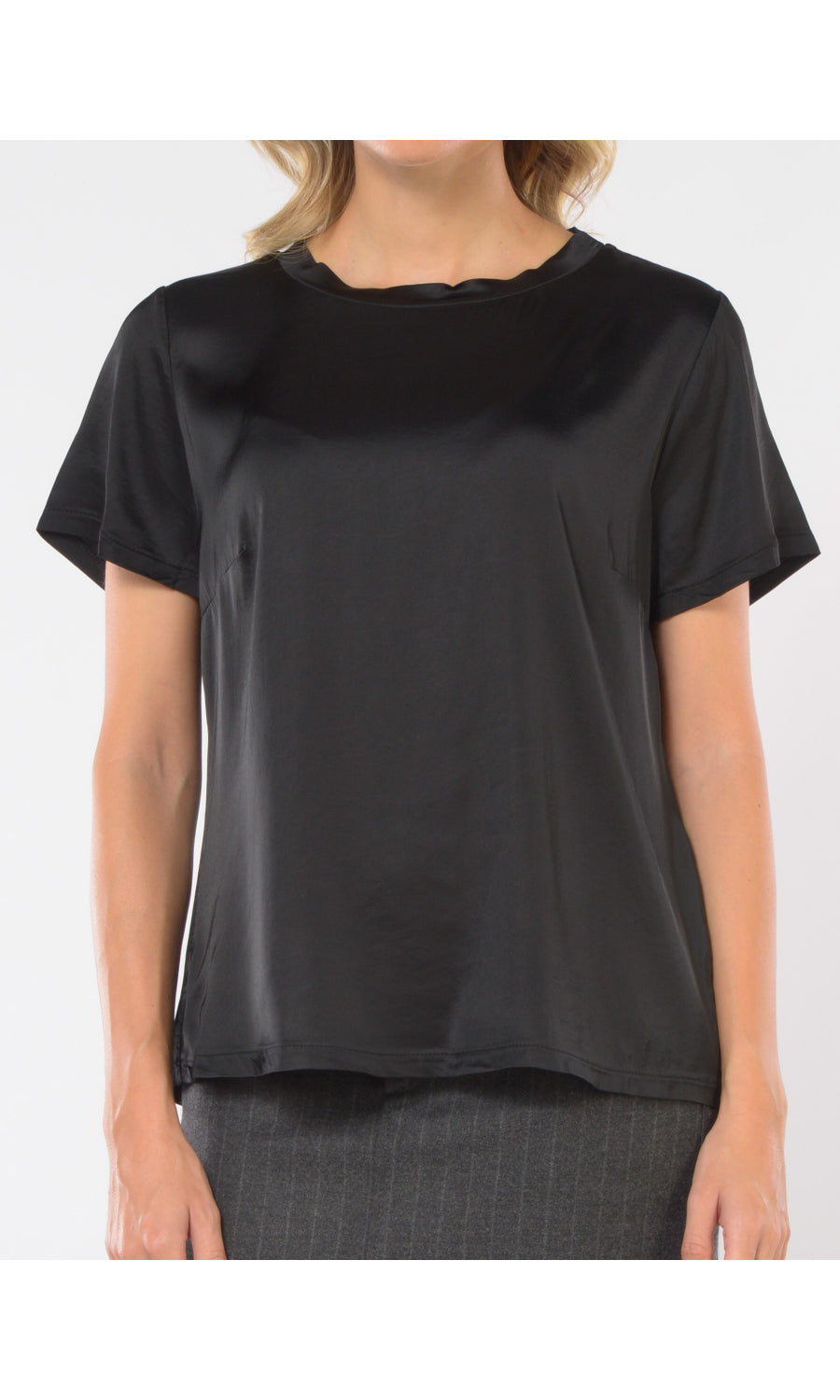 T-shirt Viscosa Nera
