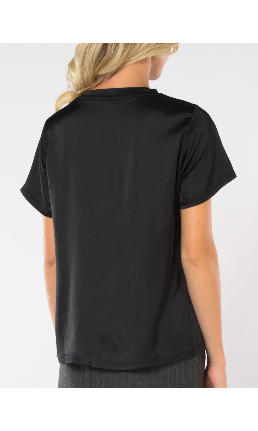 T-shirt Viscosa Nera