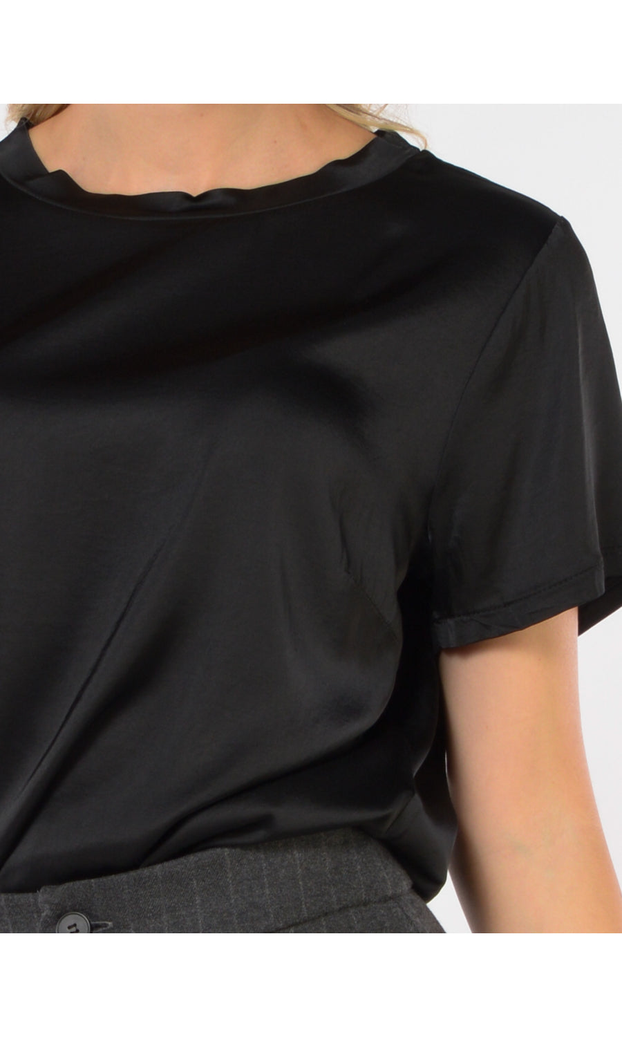 T-shirt Viscosa Nera