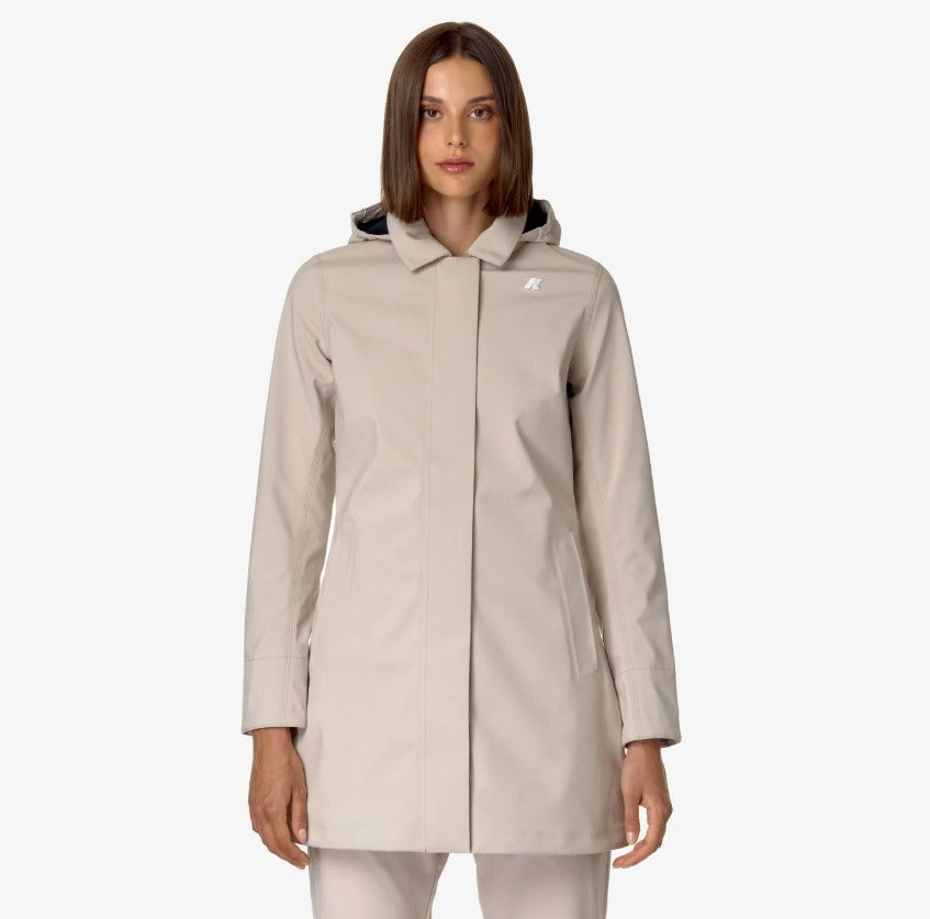 k way mathy bonded beige g blue depht giubbino k2148bw atc