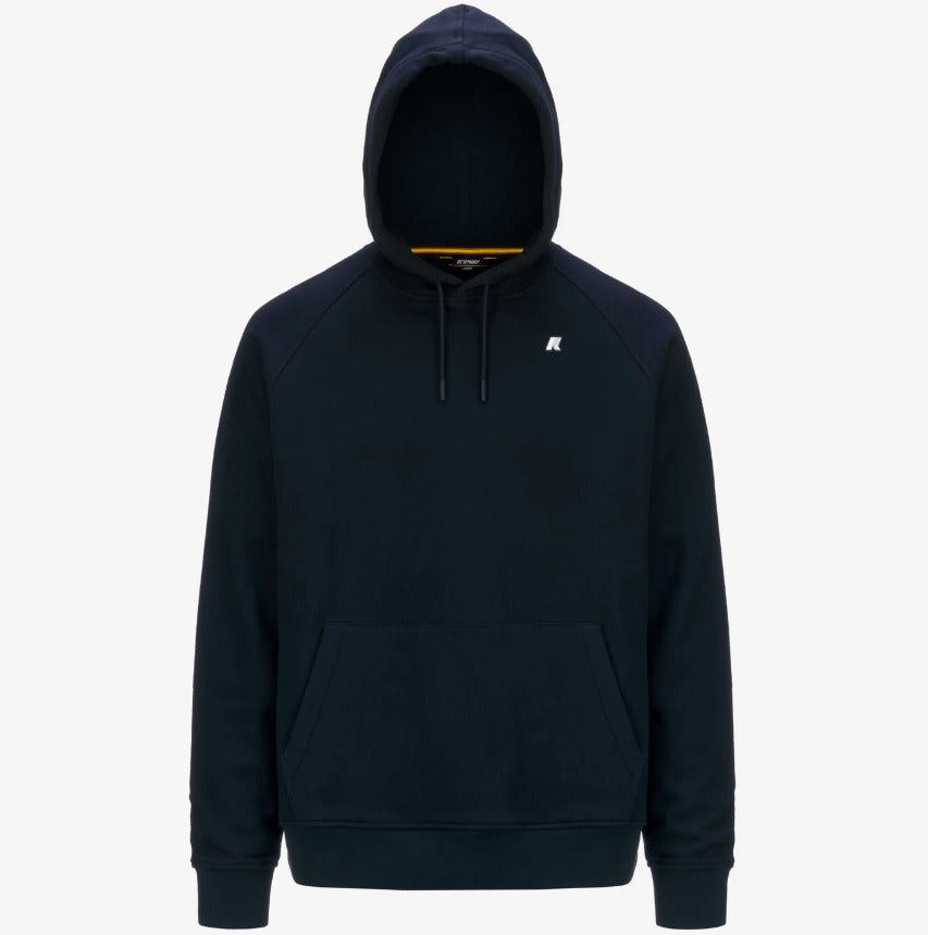 k way alban heavy fleece blue depht felpa k8133jw k89