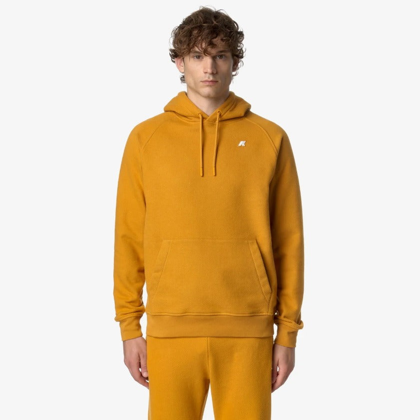 k way alban heavy fleece yellow inca felpa k8133jw xgk