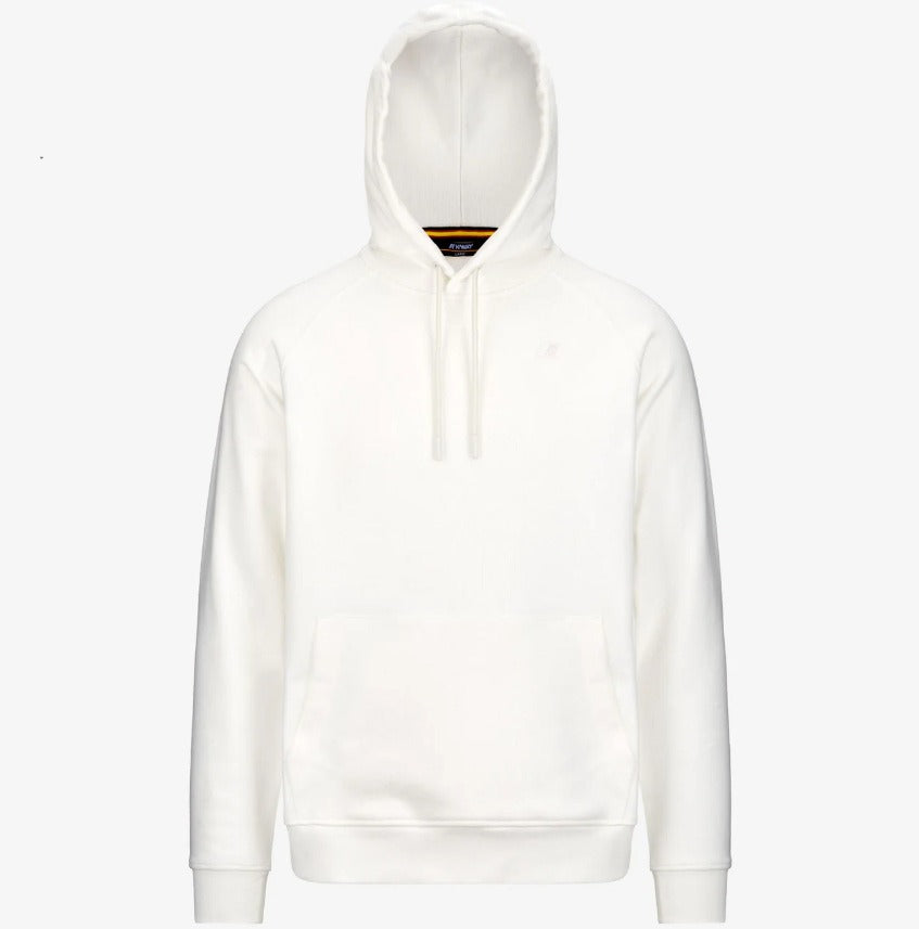 k way alban heavy fleece white gardenia felpa k8133jw x42