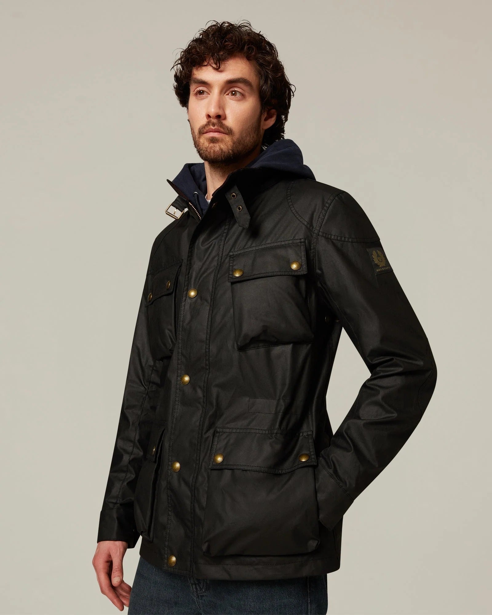 BELSTAFF GIACCA FIELDMASTER ICON NERO BL105300 BLACK BELSTAFF 