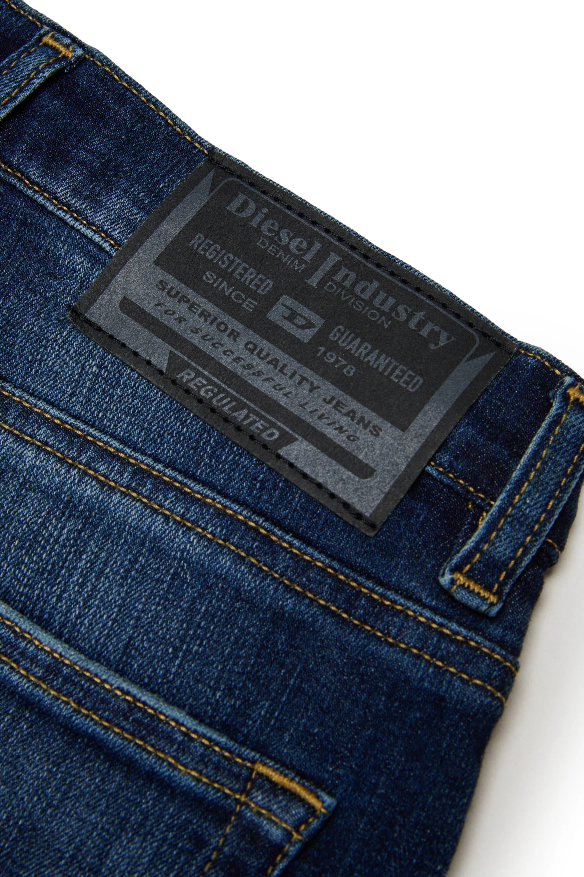 Jeans a gamba larga in lavaggio blu medio - D-Argjx J02322-KXBUL K01 DIESEL 