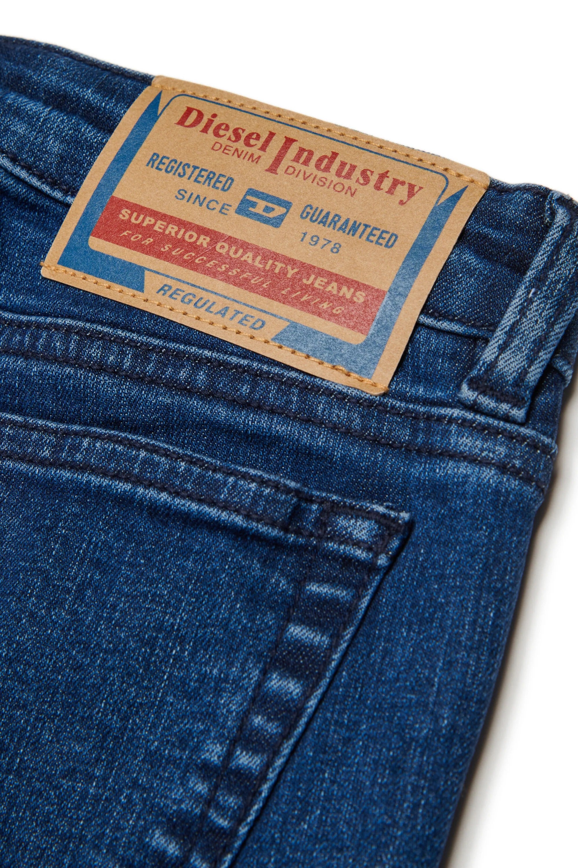 Jeans a zampa d'elefante blu medio - D-Arry J02340-KXBSY K01 DIESEL 
