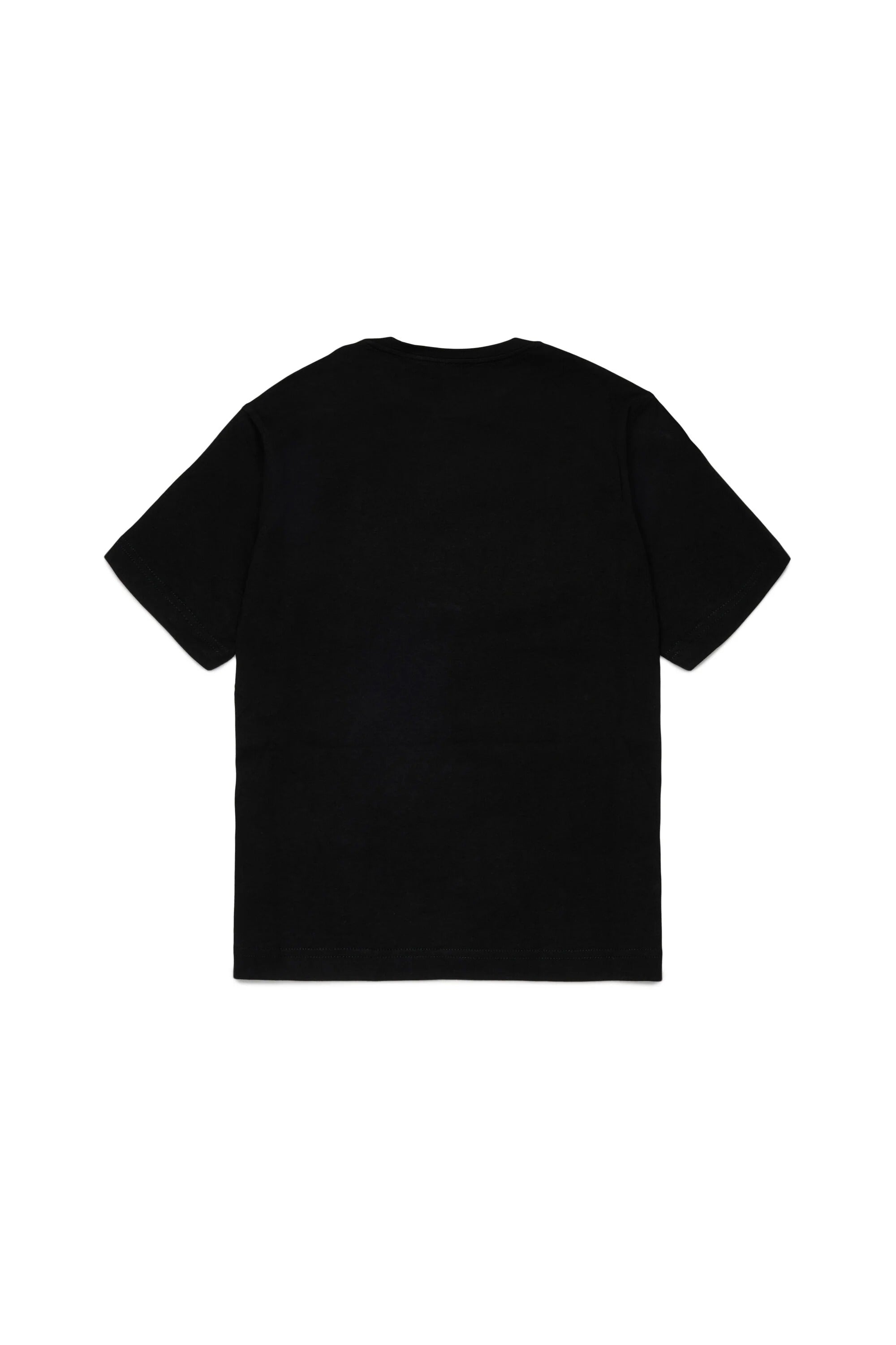 T-shirt con logo ovale D nera J02969-KYA1Y K900 DIESEL 