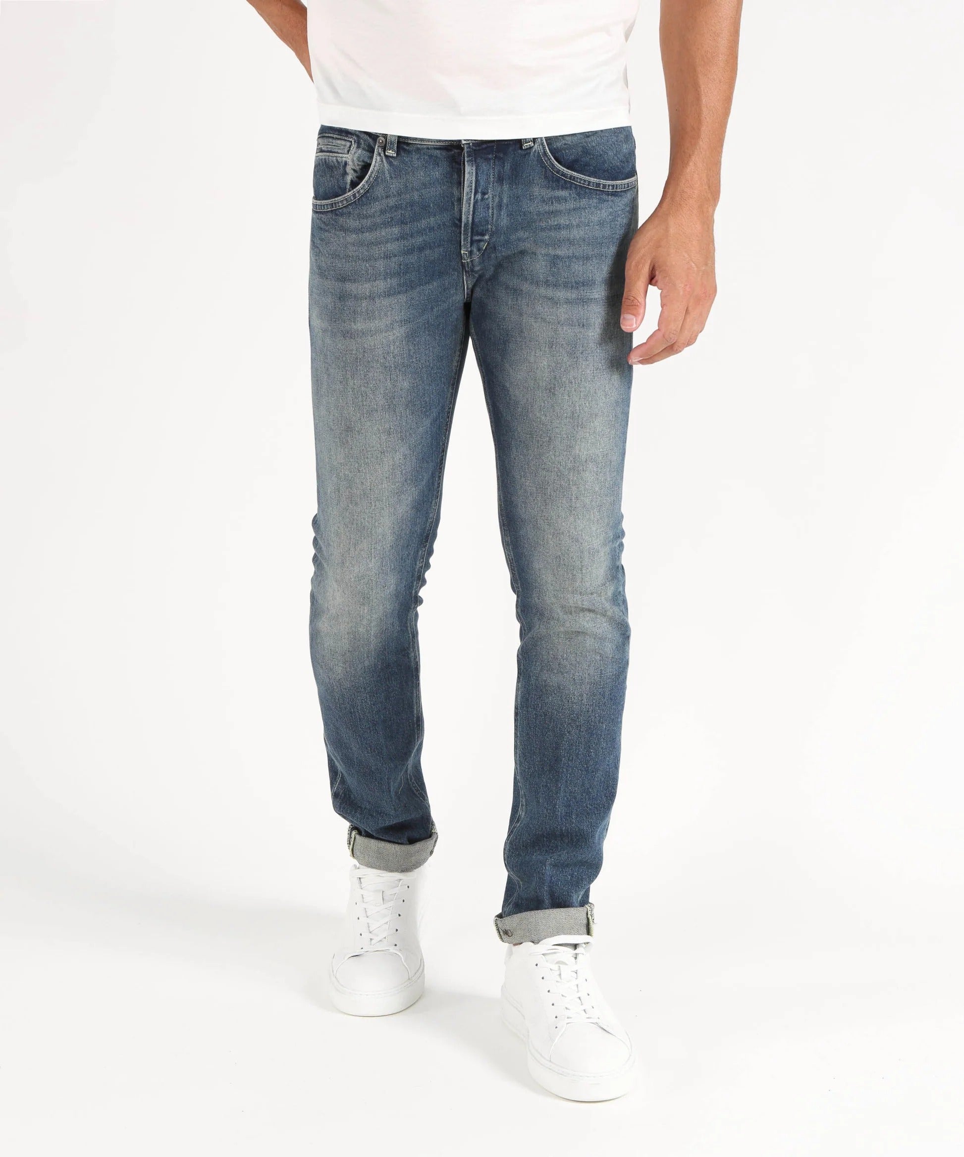 Jeans George skinny in denim stretch UP232-DS0405U-MT8 800 DONDUP 