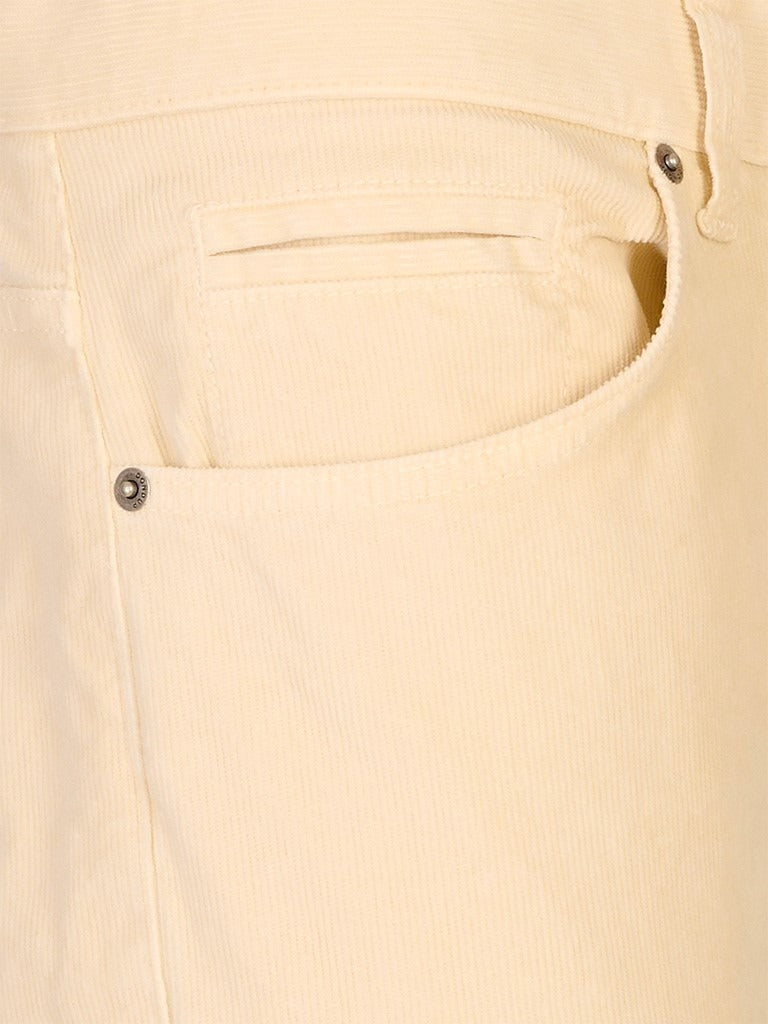 Pantalone icon slim-fit needlecord 5-pocket jeans with zip natural UP563Z-VS0028U-PT0 007 DONDUP 