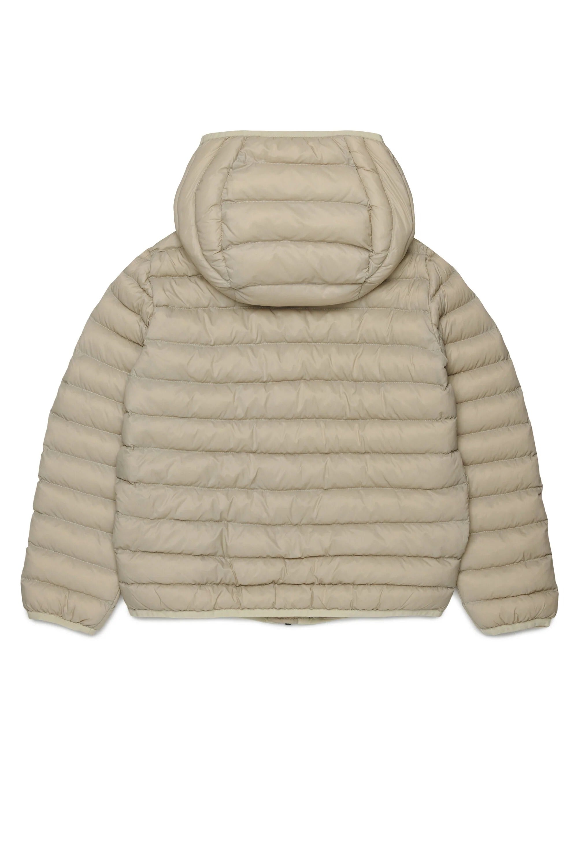Giacca imbottita con logo stampato medium grey DQ3232-D0ABC DQ717 DSQUARED KID 