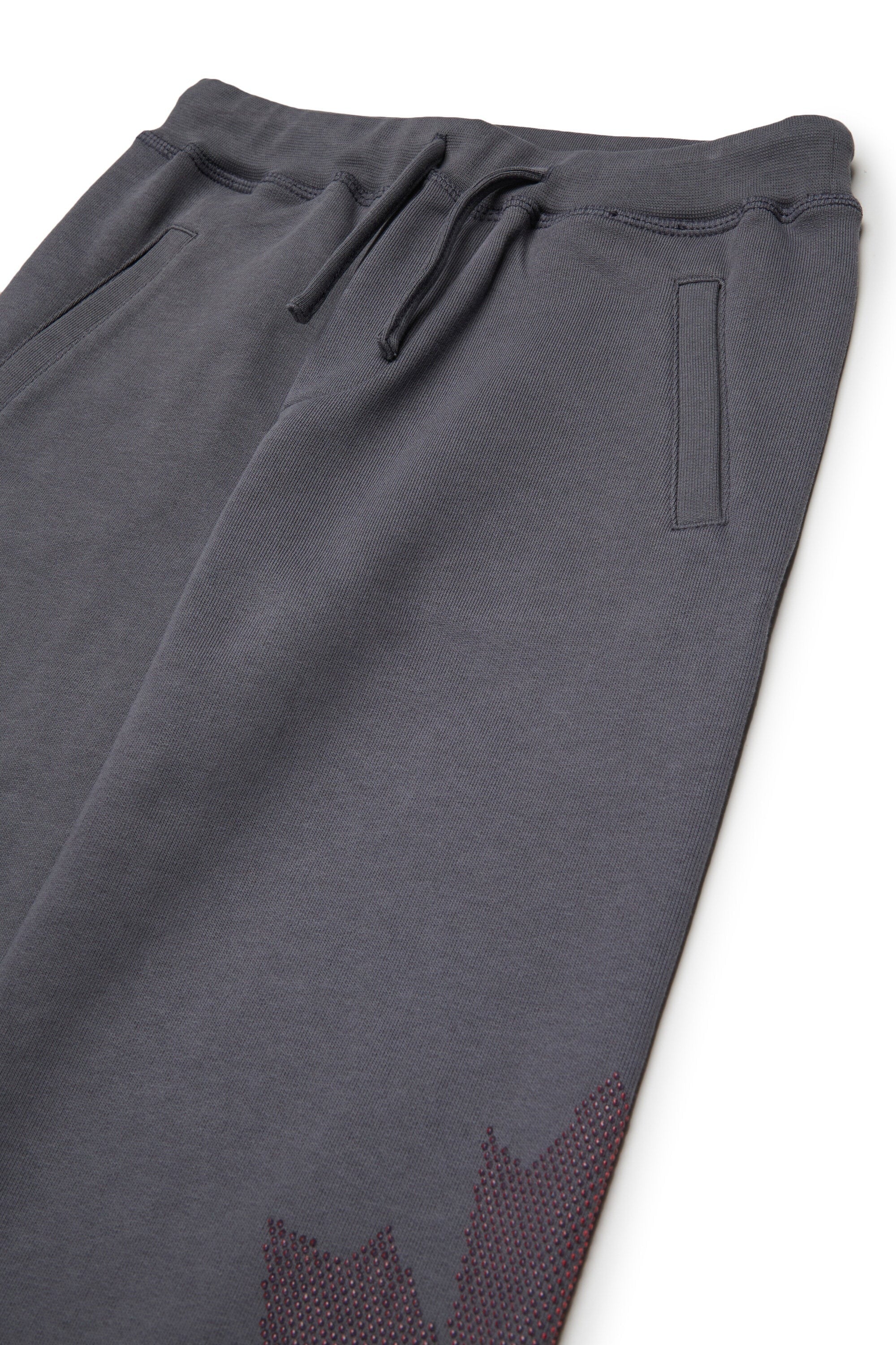 Pantaloni della tuta con logo grigio DQ3433-D0AJ6 DQ913 DSQUARED KID 