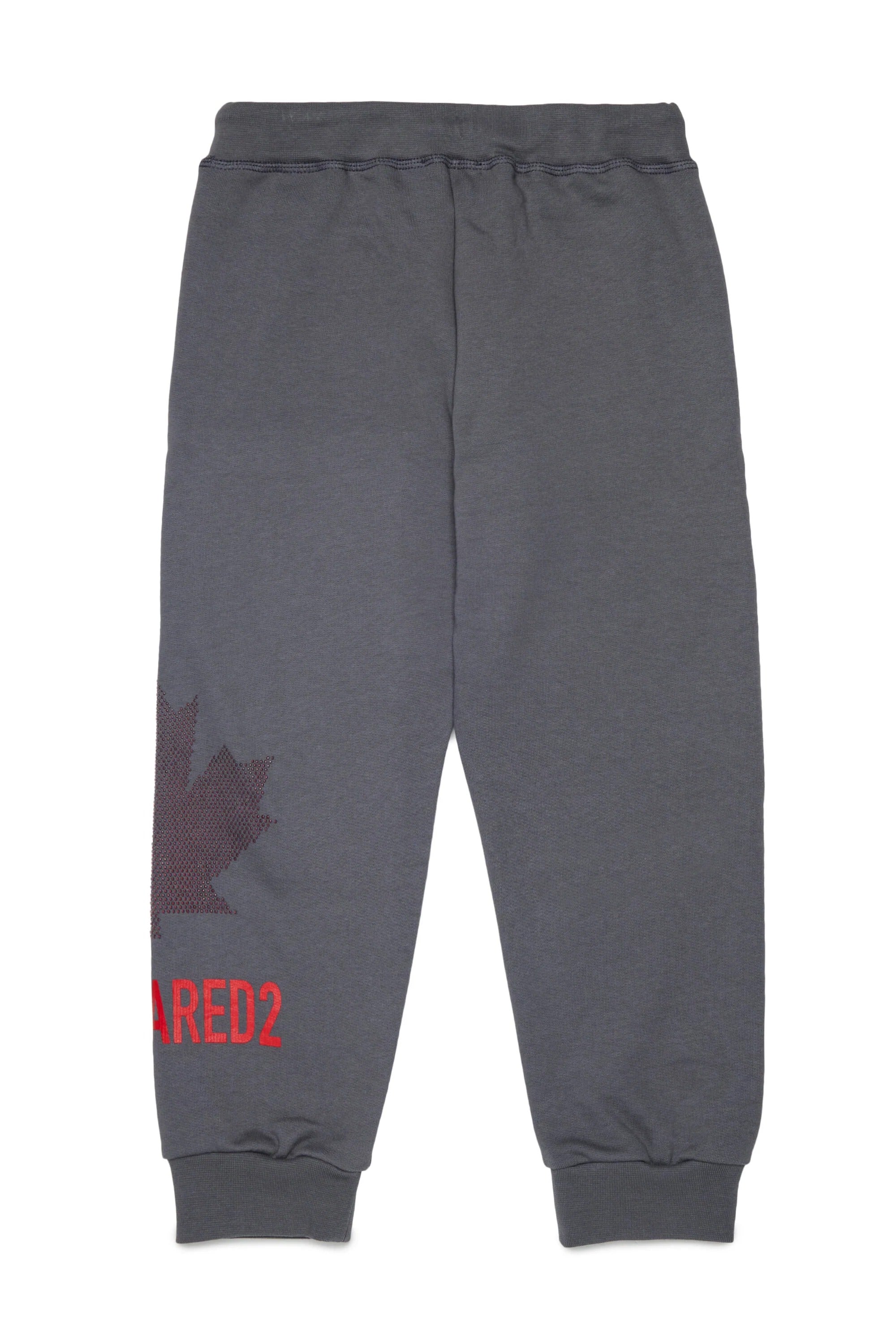 Pantaloni della tuta con logo grigio DQ3433-D0AJ6 DQ913 DSQUARED KID 