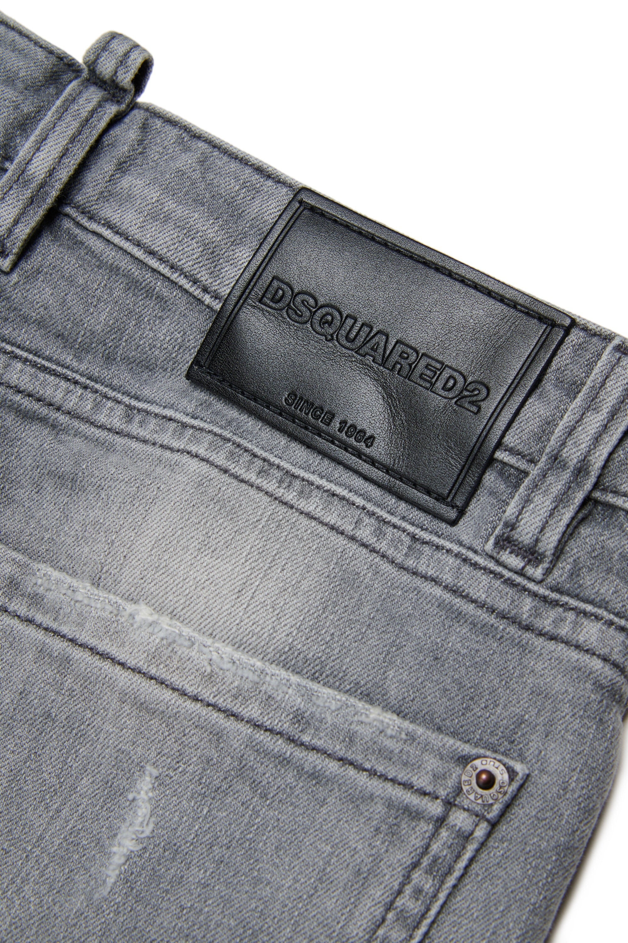Jeans grigi a vestibilità comoda - Loose Twist grigi DQ3583-D0AI2 DQ03 DSQUARED KID 